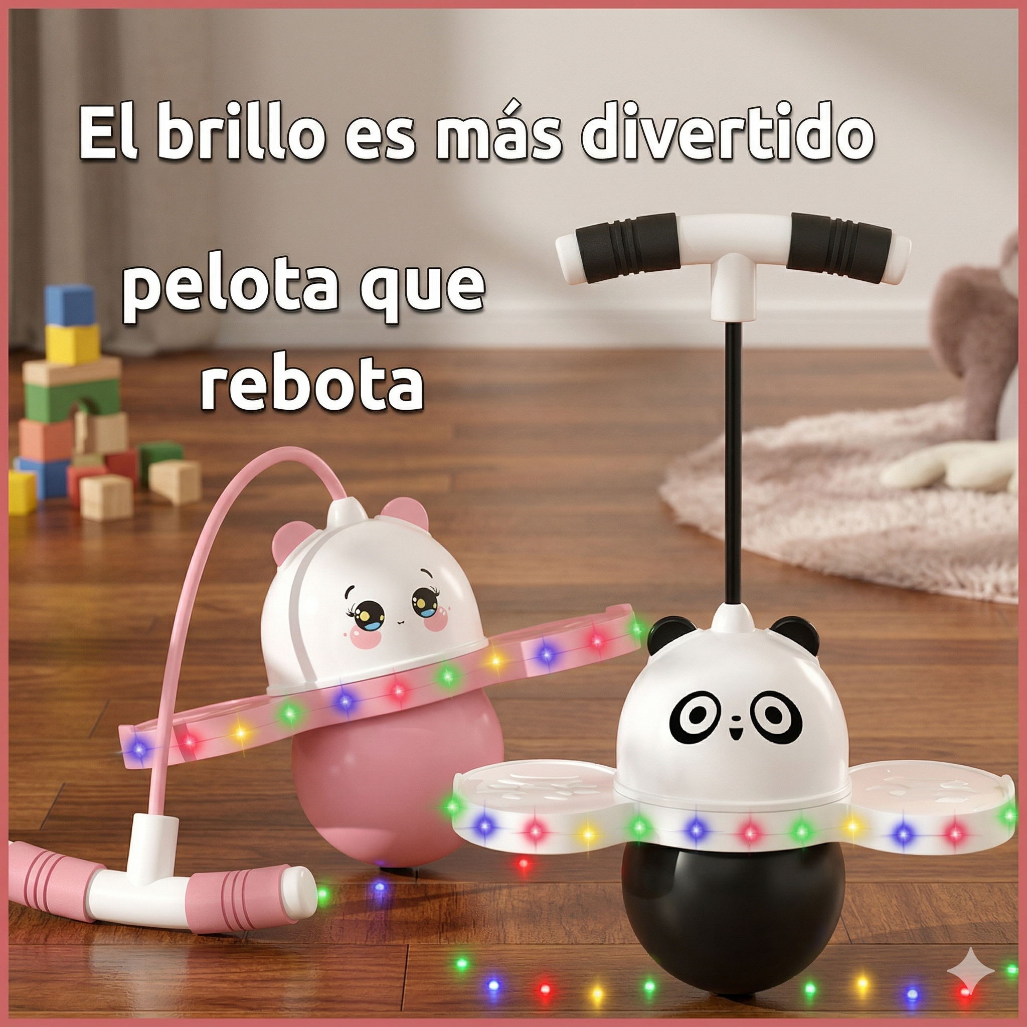 POGO BALL SALTARÍN LUCES Y MÚSICA
