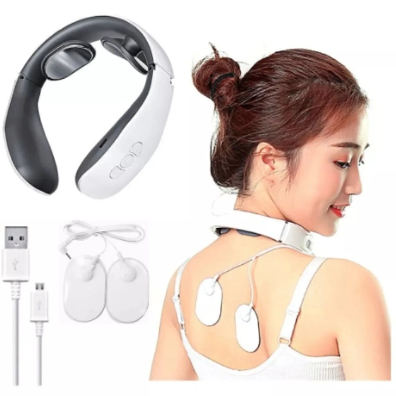 MASAJEADOR CERVICAL ELECTROESTIMULACION